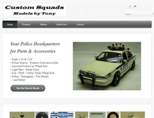 Tablet Screenshot of customsquads.com